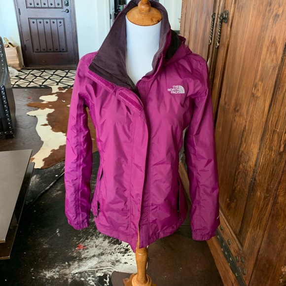 North face windbreaker hyvent- vibrant purple - Picture 2 of 7
